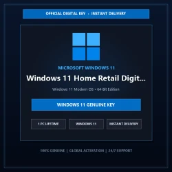 Microsoft Windows 11 Home Retail Digital Phone Activation | Official Digital