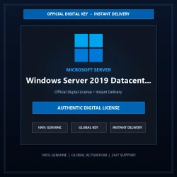 Microsoft Windows Server 2019 Datacenter 2PC | Official Digital License