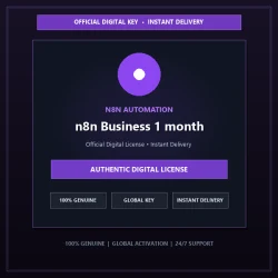 n8n Business 1 month | Official Digital License