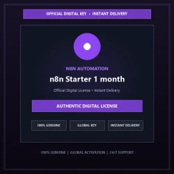 n8n Starter 1 month | Official Digital License