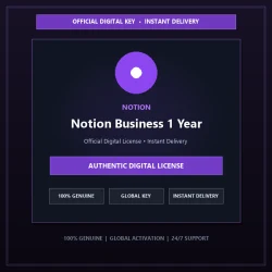Notion Business 1 Year | Official Digital License