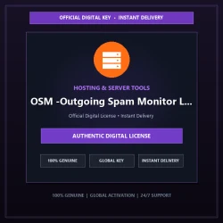 OSM -Outgoing Spam Monitor License | Official Digital License