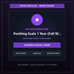 PostHog Scale 1 Year (Full Warranty) | Official Digital License