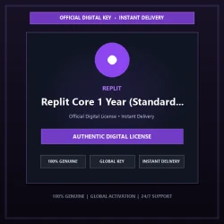 Replit Core 1 Year (Standard Access) | Official Digital License