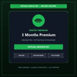 Spotify Premium 3 Months Redeem Key | Cheap in Bangladesh