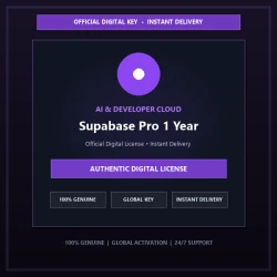 Supabase Pro 1 Year | Official Digital License