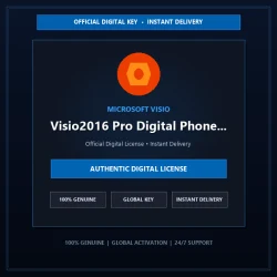 Visio2016 Pro Digital Phone Activation | Official Digital License