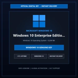 Windows 10 / 11 Enterprise Edition (Commercial Volume License) | MAK Key