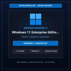Windows 11 Enterprise Edition (Commercial Volume License) | MAK Key